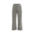 Punk Tooling Denim Logging Pants Men